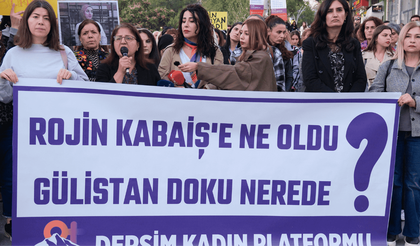 Dersim Kadın Platformu, Rojin Kabaiş için yürüdü
