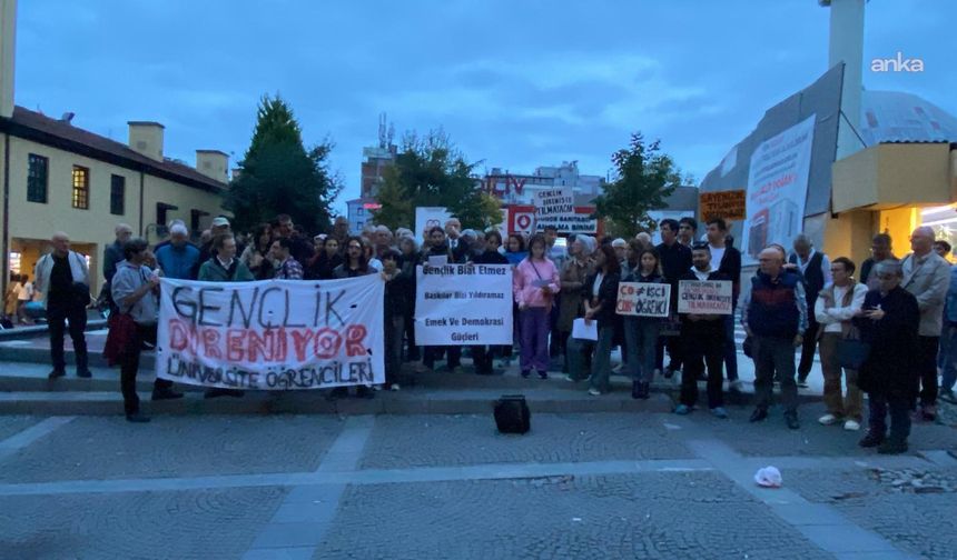 Samsun Emek ve Demokrasi Güçleri ve öğrencilerden "Geleceksizliğe ve açlığa hayır" eylemi