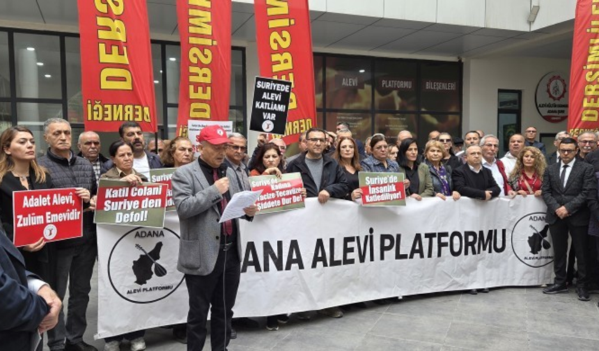 Suriye'deki Alevi katliamlarına tepki gösteren Alevi örgütleri çağrı yaptı: Ses verin!