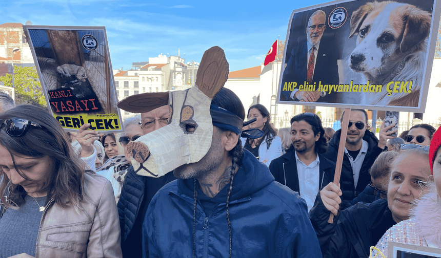 "Besleme Yasağı" protestosu: Canımızı veririz, evlatları vermeyiz