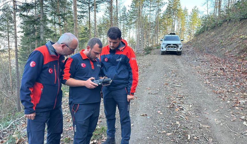 Kastamonu'da kaybolan anne ve oğlu için arama çalışmaları 8. günde de sürüyor
