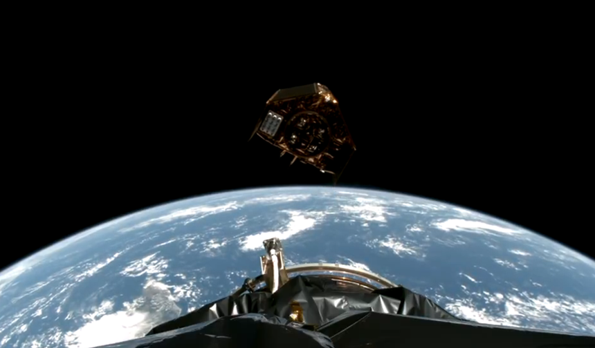 NASA ve SpaceX, okyanus gözlem uydusu Sentinel-6B'yi fırlattı