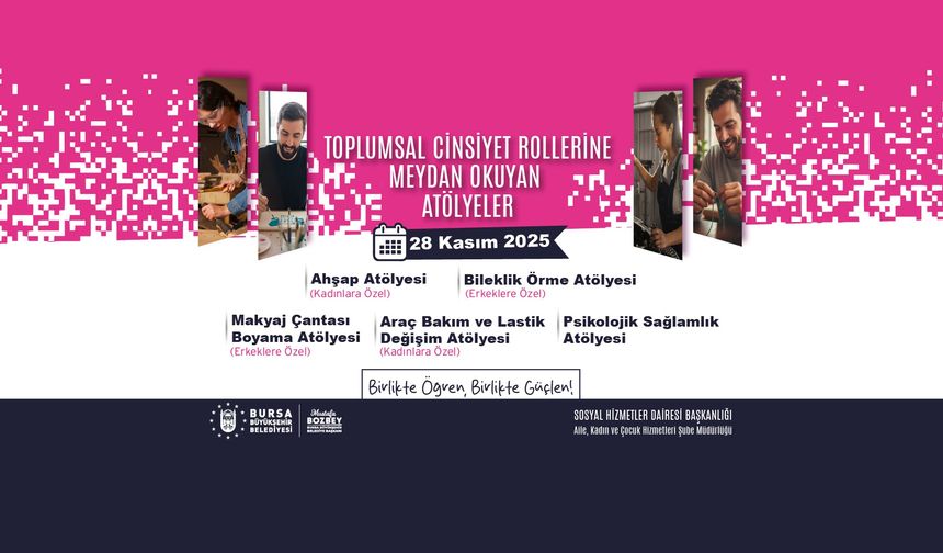 Bursa'da şiddete karşı eşitlik hareketi