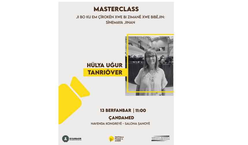 Hülya Uğur Tanrıöven Amed Film Festivali’nde kadın sineması atölyesiyle yer alıyor