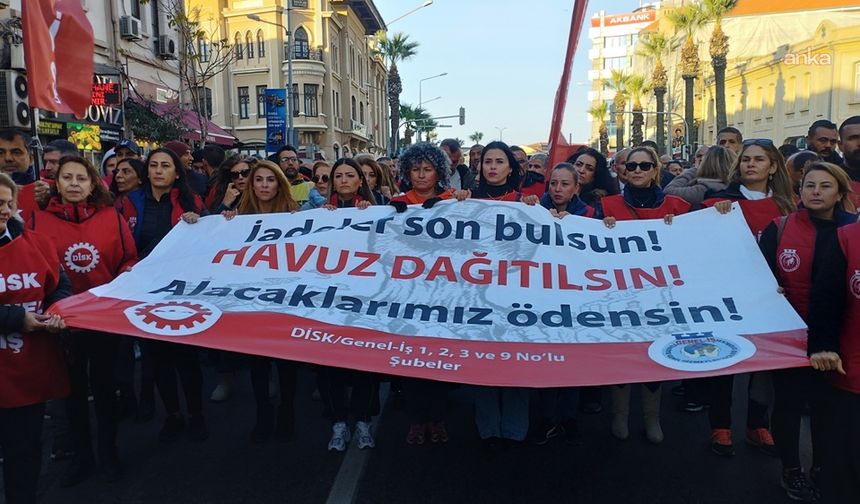 İzmir’de DİSK’in eylemi 4. gününde: İşçilerden yönetime ‘masa’ çağrısı