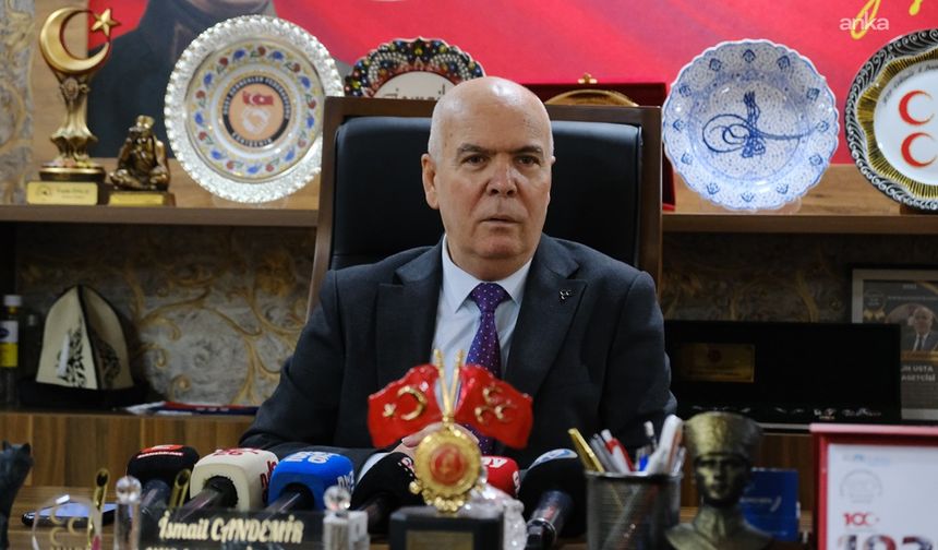 MHP Eskişehir İl Başkanı Candemir'den sürece tepki gösteren polis ile ilgili açıklama: Önceden planlanmış bir şov