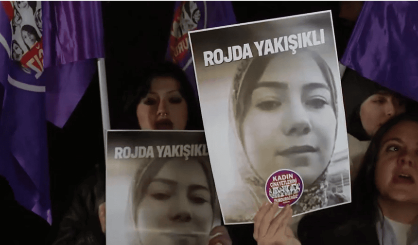 Kadın Cinayetlerini Durduracağız Platformu'ndan TBMM önünde protesto: Rojda Yakışıklı cinayetinin faili siyasi iradedir