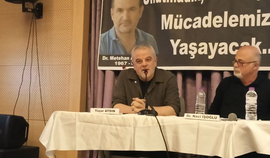 Dr. Metehan Akbulut ölümünün ikinci yılında anıldı: Örgütlü yaşamın yaşayan haliydi