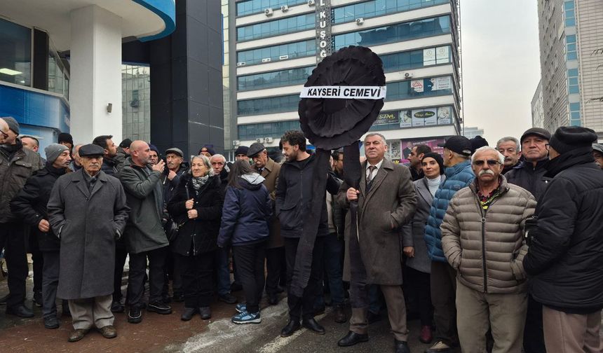 Alevi kurumlarından CHP Kayseri İl Başkanlığına siyah çelenk: Amacımız karalama değil, yanlışın düzeltilmesidir