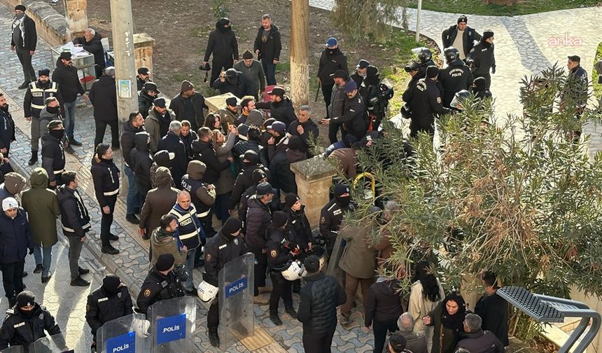 Nusaybin’de oturma eylemine polis müdahalesi: Çok sayıda gözaltı