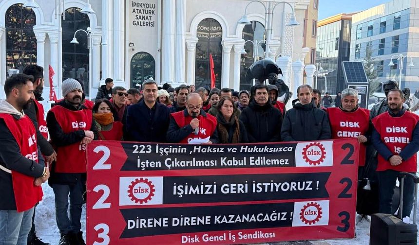 Van'da işten çıkarılan belediye işçilerinin eylemi 160'ıncı gününde