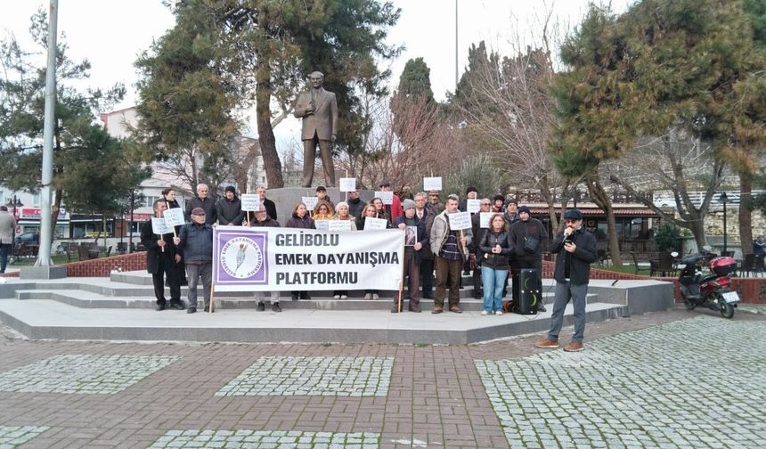 Gelibolu Emek Dayanışma Platformu: Asrın felaketi değil, asrın ihmali