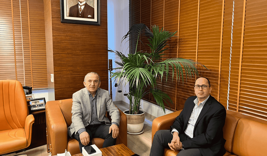 KOSGEB İl Müdürü Mahmut Oğuz Kılıç'tan Manisa TSO'ya ziyaret