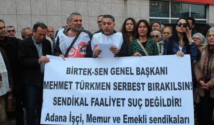 Emek örgütleri: Mehmet Türkmen'in tutuklanması işçi sınıfına gözdağıdır