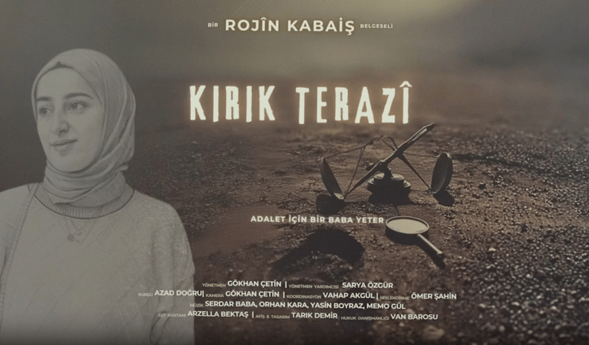 Rojin Kabaiş’in adalet arayışını konu alan “Kırık Terazi” belgeseli Diyarbakır’da gösterime girdi