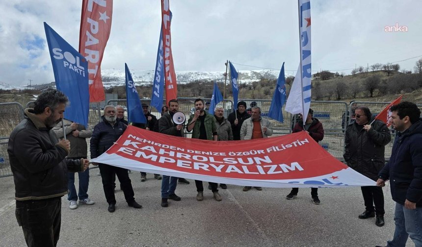 Sol Parti’nin Kürecik radar üssüne yürüyüşüne izin verilmedi