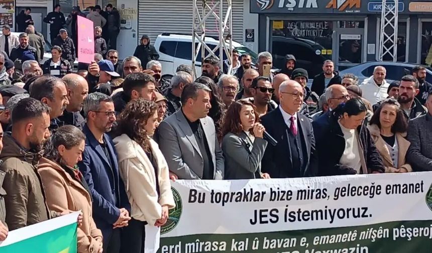 Vartolular JES projelerine karşı eylem yaptı: Topraklarımızı kâr hırsına kurban etmeyeceğiz