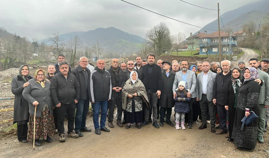 Zonguldak'ta içme suyu kaynağına yakın beton santrali projesine tepki