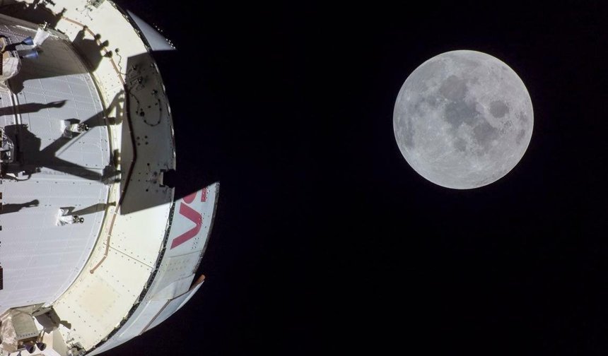 Artemis II, Ay'ın daha önce görülmemiş bir bölgesini görüntüledi