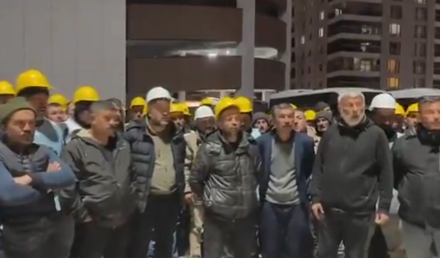 Bağımsız Maden İş üyesi işçiler 14 saatin ardından serbest bırakıldı