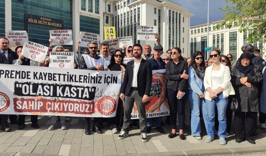 Depremde çöken Alpargün Apartmanı'nda ailesini kaybeden Coşkun'dan İstinaf'da kararın ikinci kez bozulmasına tepki