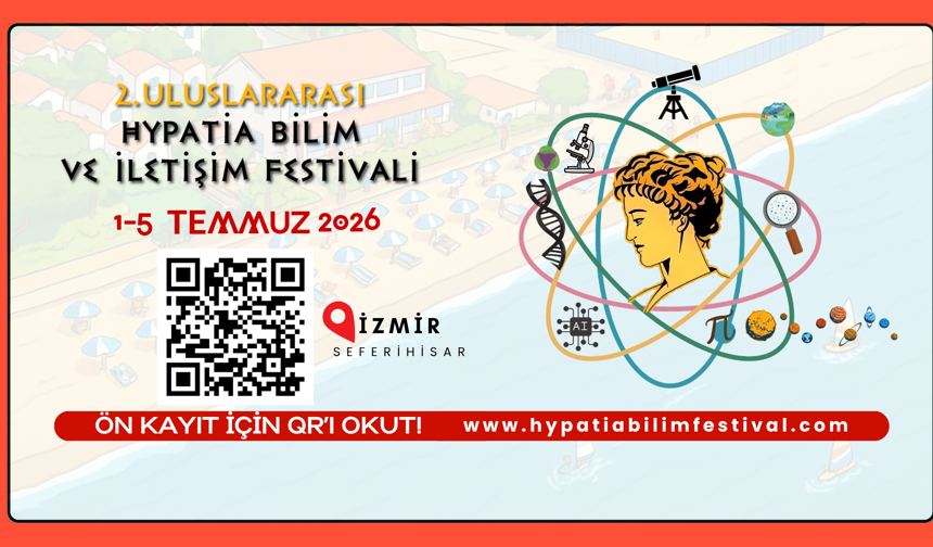 2. Uluslararası Hypatia Bilim ve İletişim Festivali için kayıtlar başladı