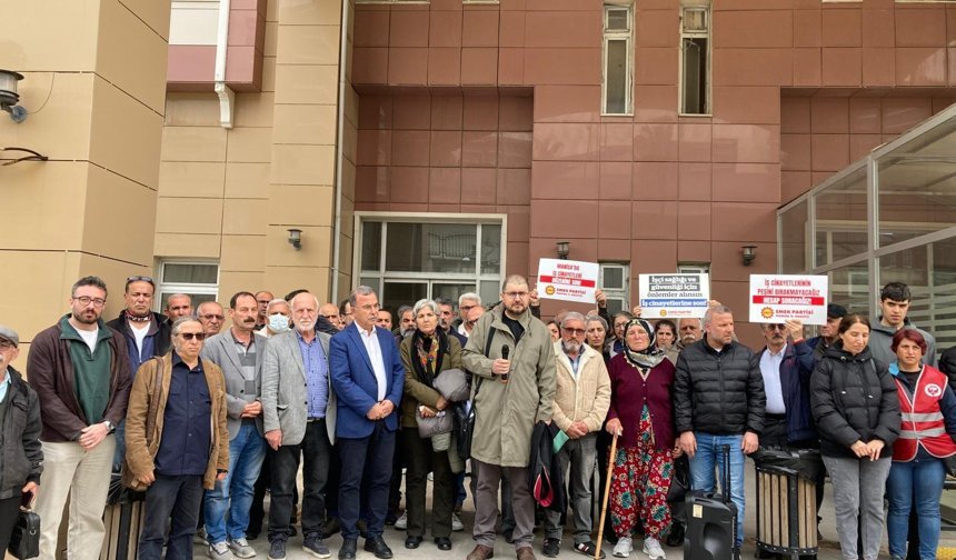 Gürkan: Mitsubishi inşaatındaki iş cinayeti davasında yine adalet yok