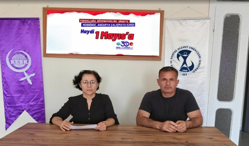 SES Antalya: 1 Mayıs’ta alanlardayız