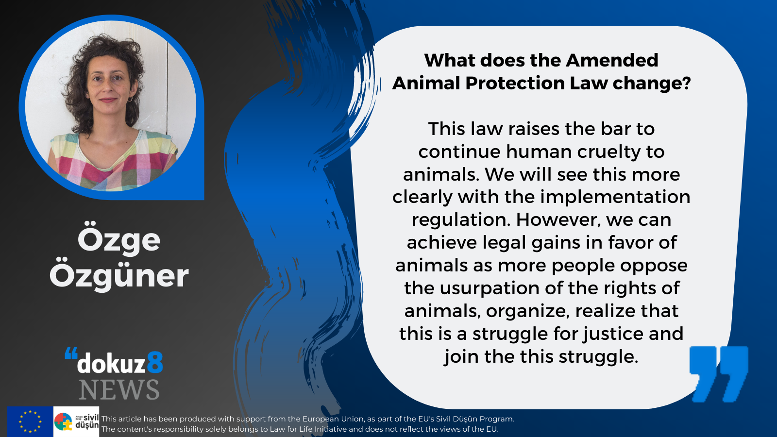 What does the Amended Animal Protection Law change? - Dokuz8haber What does the Amended Animal Protection Law change? - Dokuz8haber