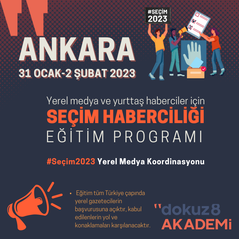Ankara Seçim Haberciliği Eğitimi