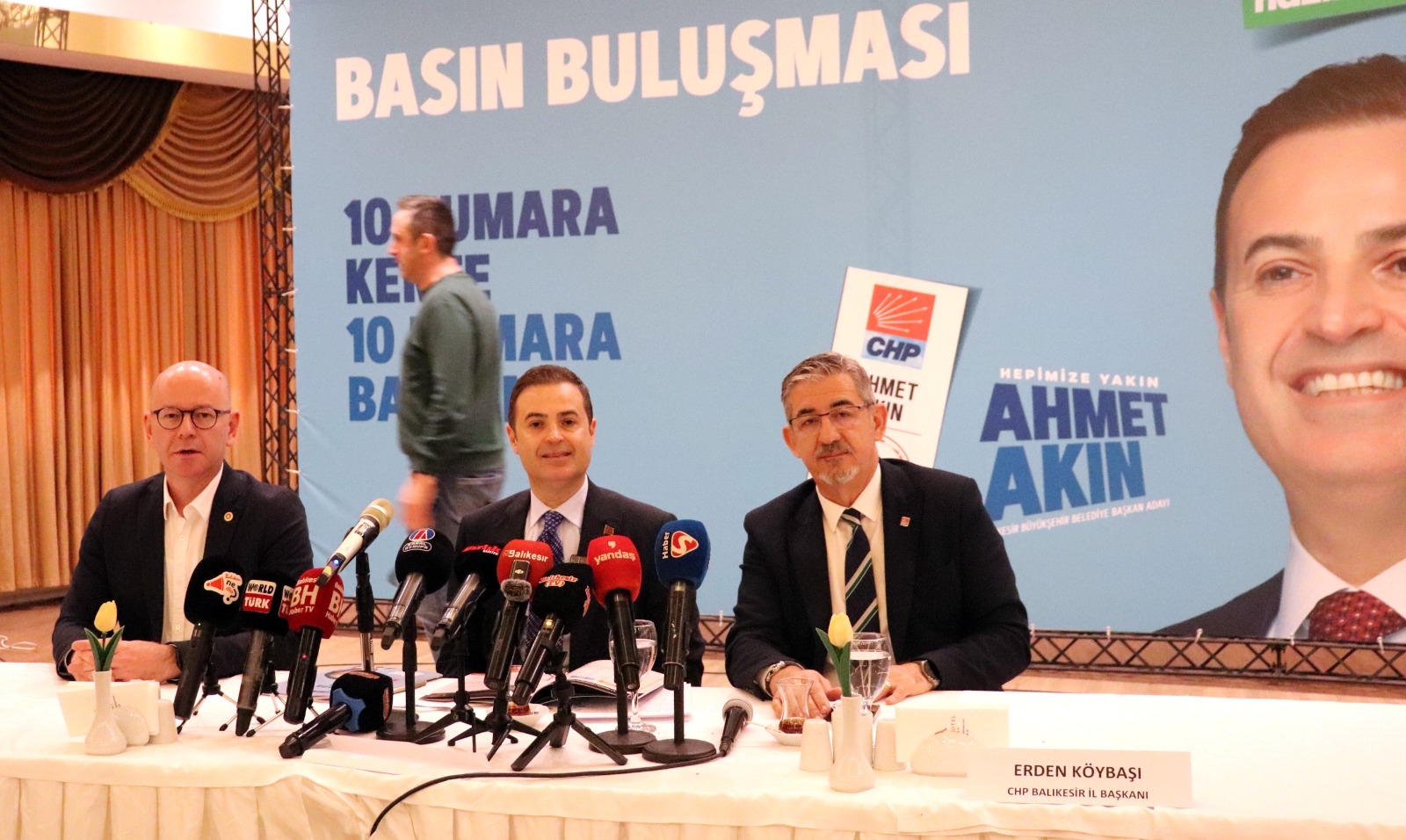 Ahmet Akın Basınla Buluşma