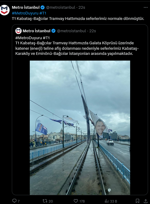 Screenshot 2024 03 14 At 12 20 15 Metro İstanbul (@Metroistanbul) X