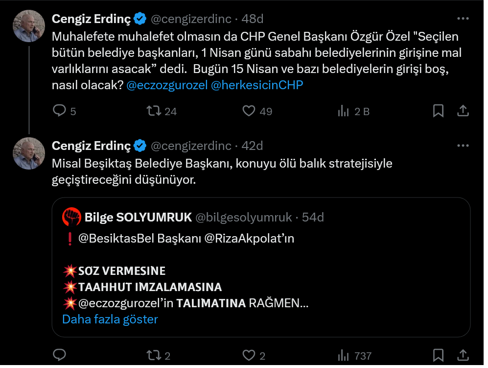 Screenshot 2024 04 15 At 14 00 31 (1) Cengiz Erdinç (@Cengizerdinc) Adlı Kullanıcının Yanıt Verilen Gönderileri X