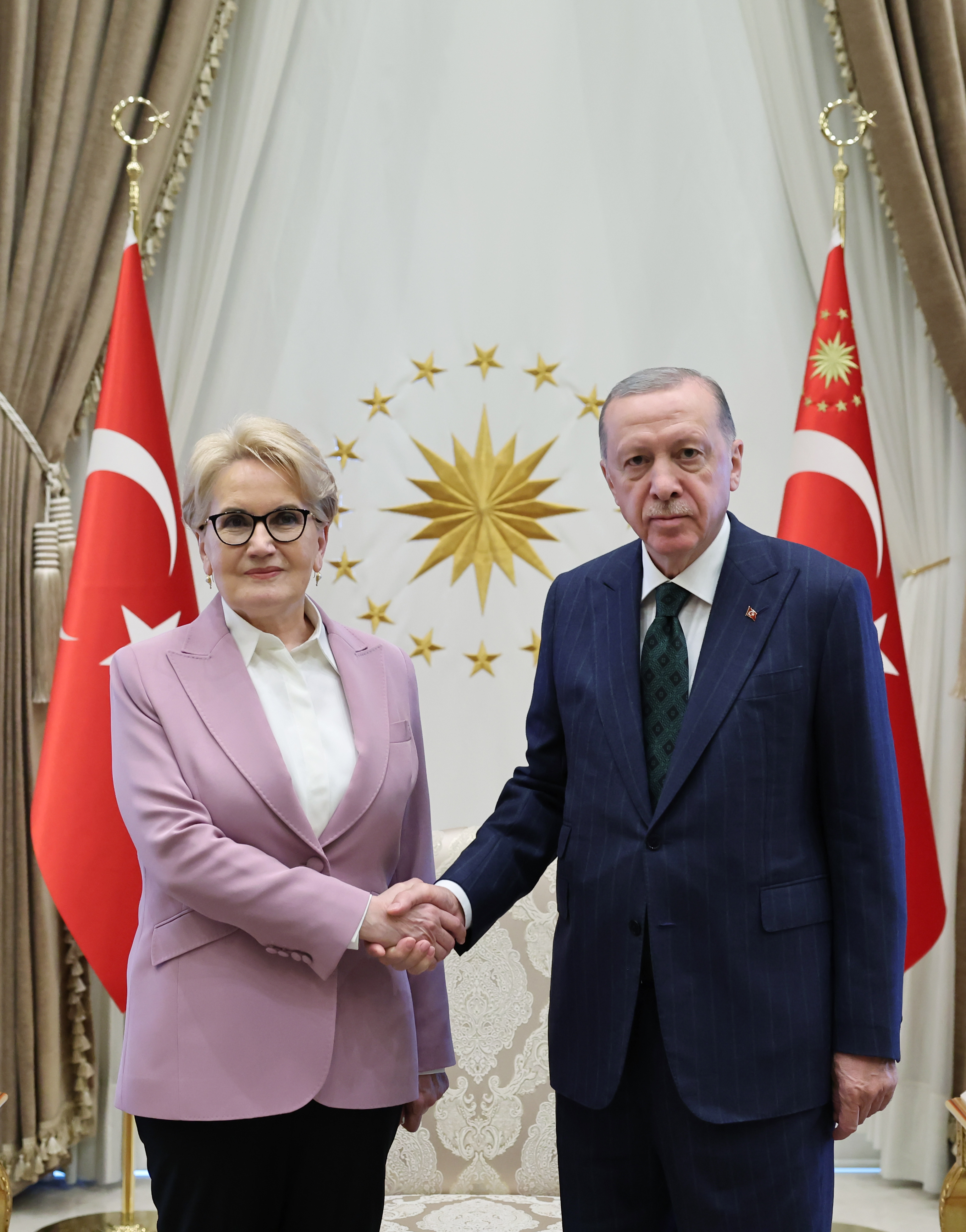 Meral Akşener, Saray'da