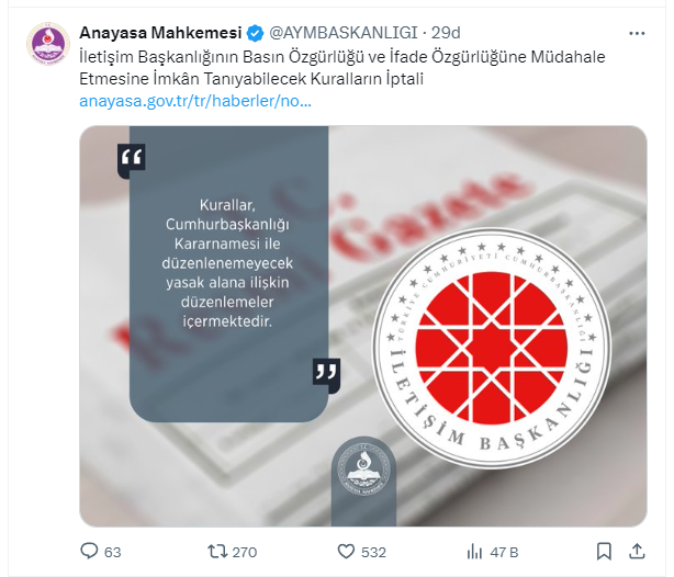 aym açıklama