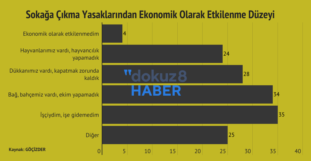 Gocizder Ekonomik Etkilenme Duzeyi