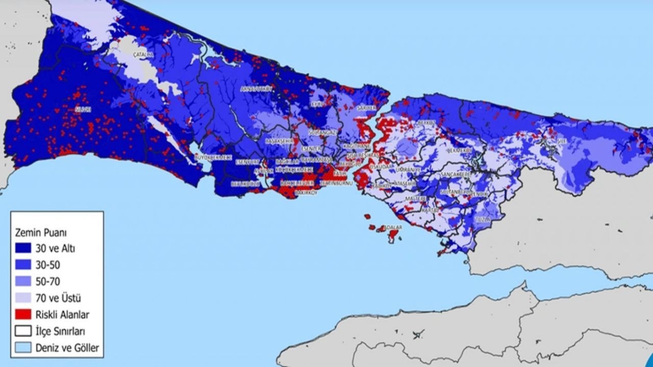 Istanbul Zemini Saglam Ilceler 4