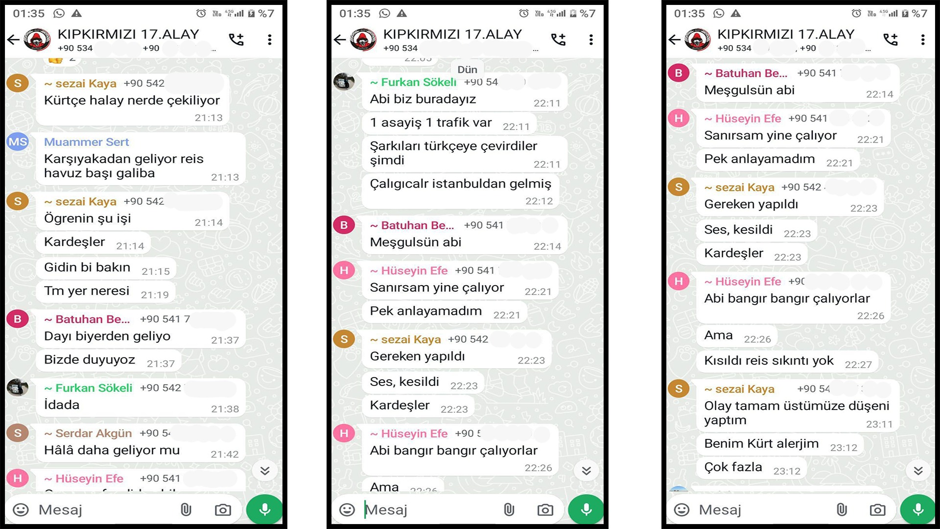 Whatsapp Yazışmaları