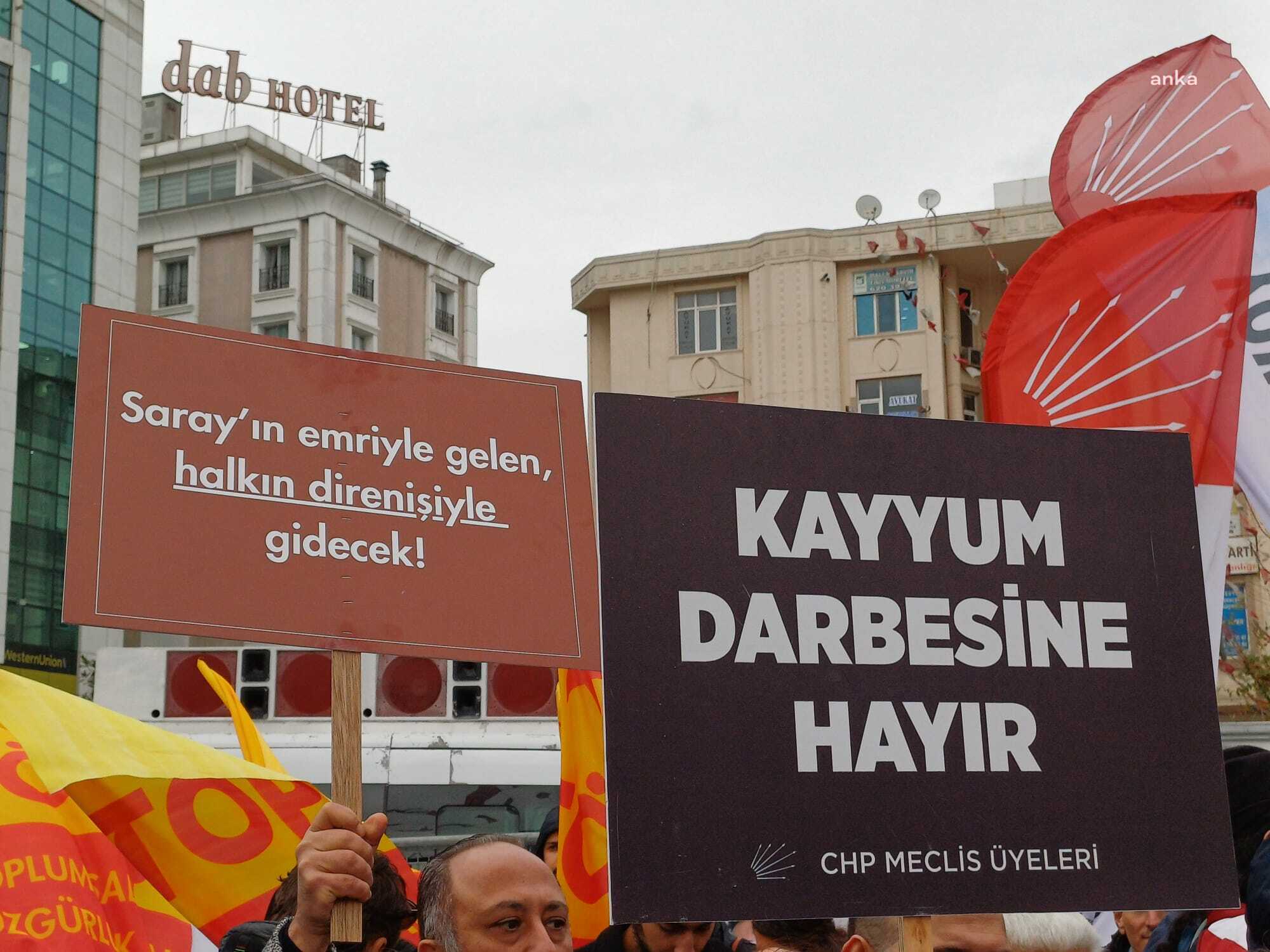 kayyım darbesine hayır