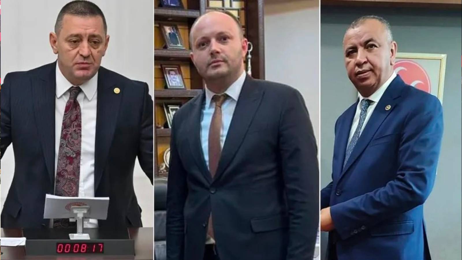 İstifa Eden Üç Mhp'li Vekil