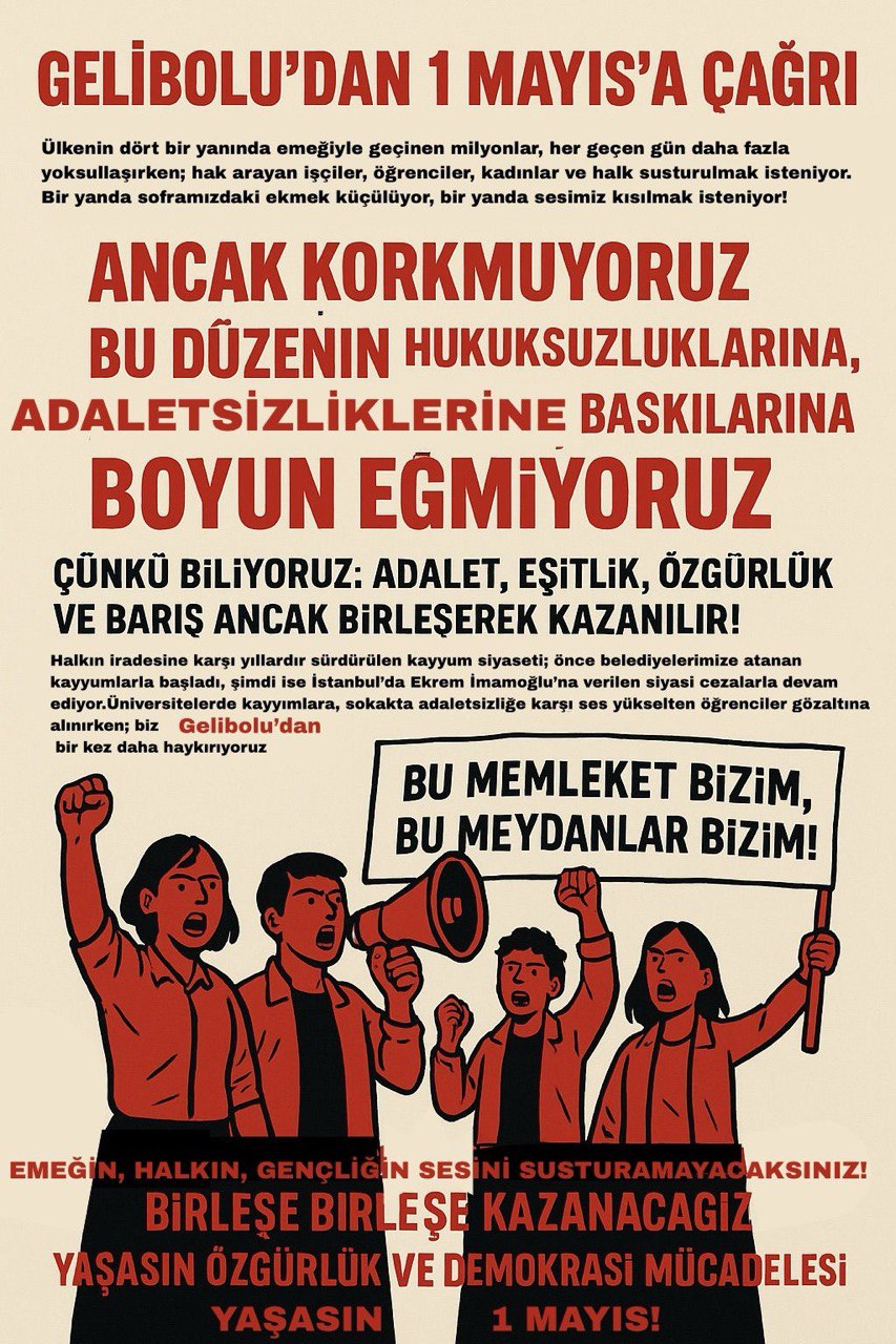 Gelibolu 1 Mayıs-1