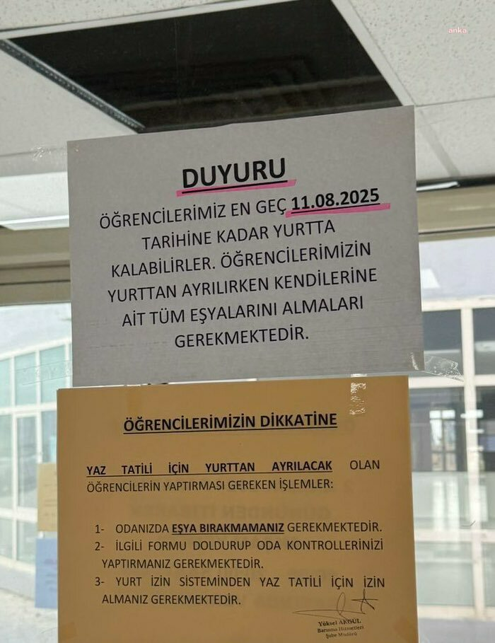 Dokuz Eylül Üniversitesi'nde Öğrencilere Yapılan Uyarı