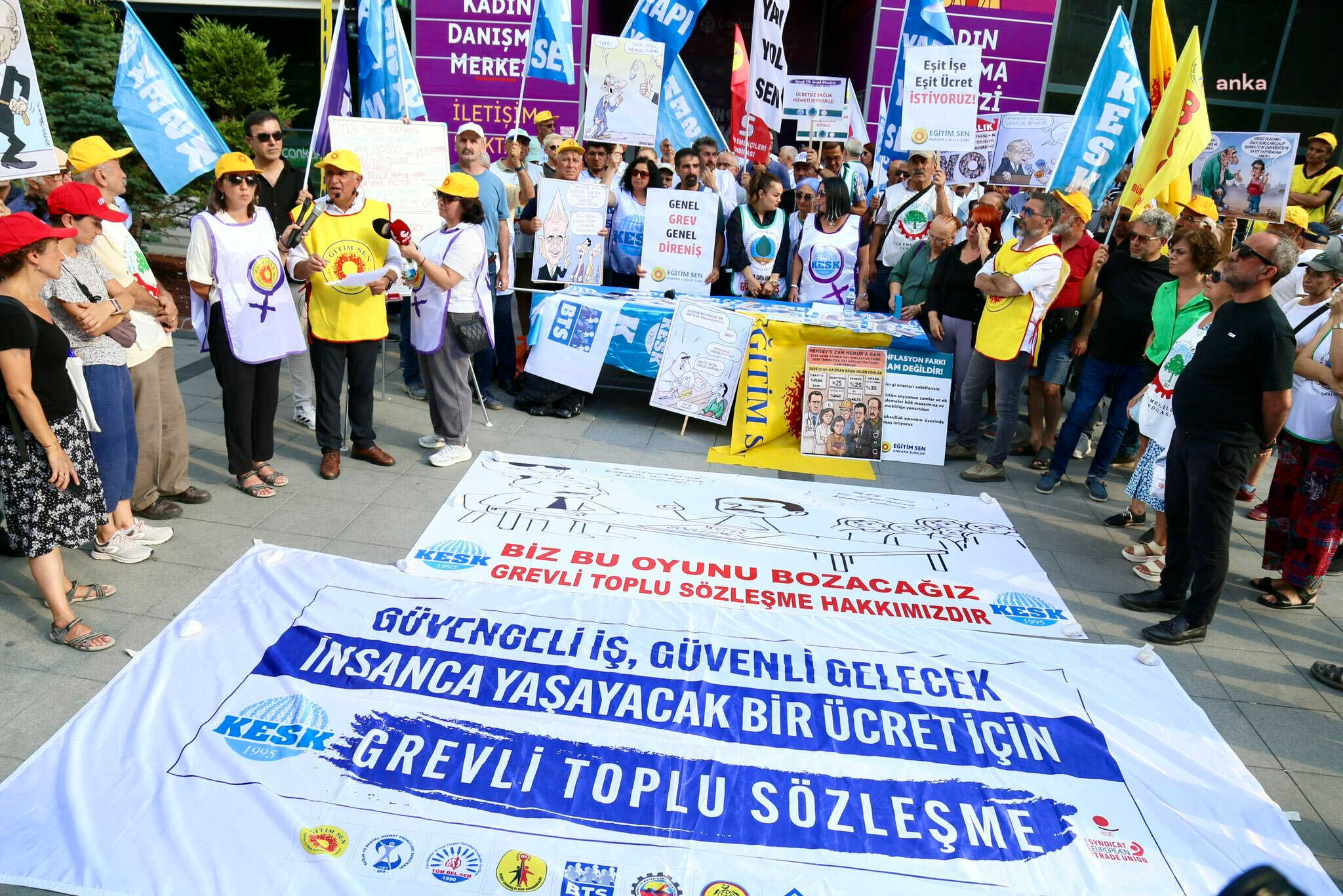 Kesk'in Ti̇s Görüşmeleri Için Kurduğu Alternatif Masa