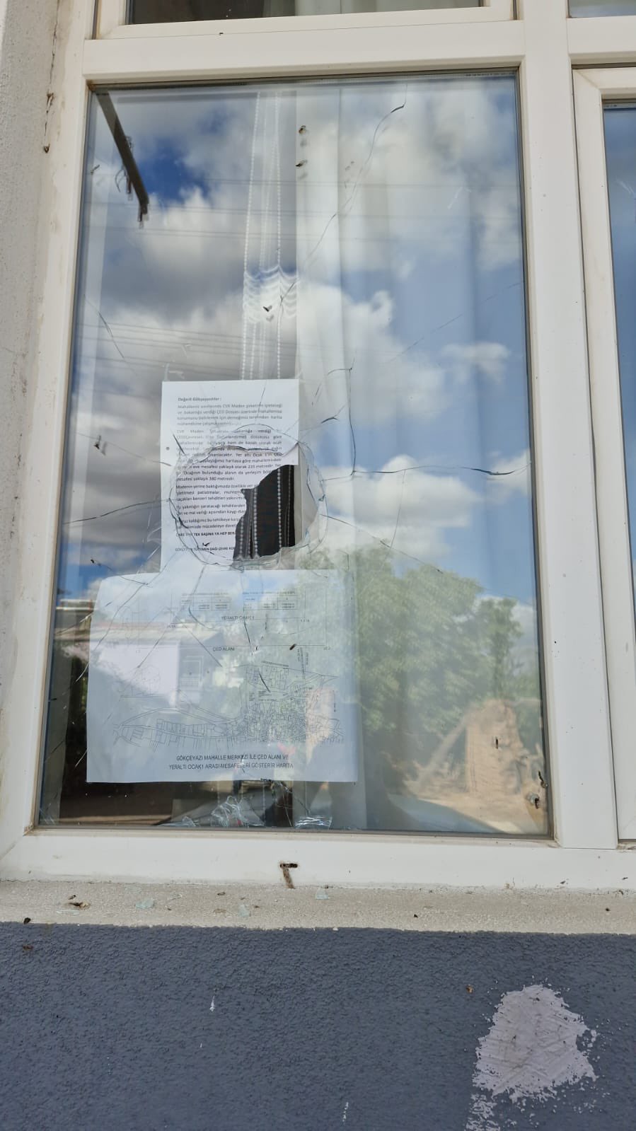 Gökçeyazı Türkmen Dağı Çevre Derneği Binasına Saldırı