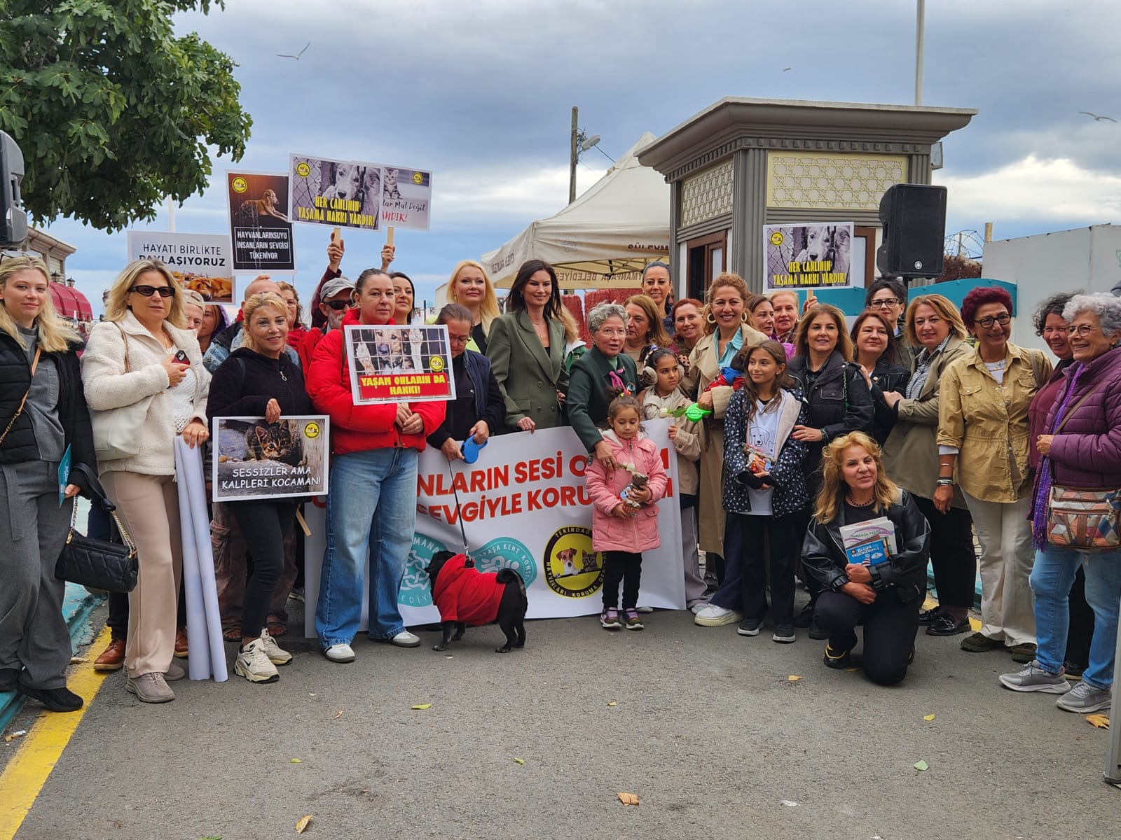 Tekirdağ’da Hayvan Hakları Için Ses Yükseldi 1