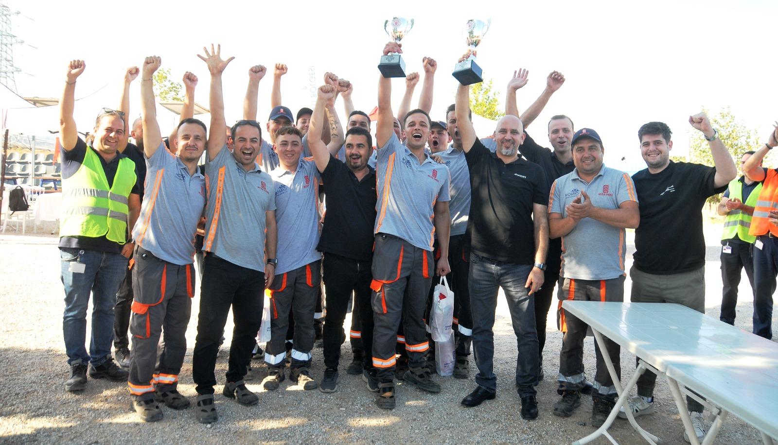 Manisa OSB’deki fabrikaların alev yarışması nefesleri kesti: Yarışmanın şampiyonu MOSB Enerji oldu