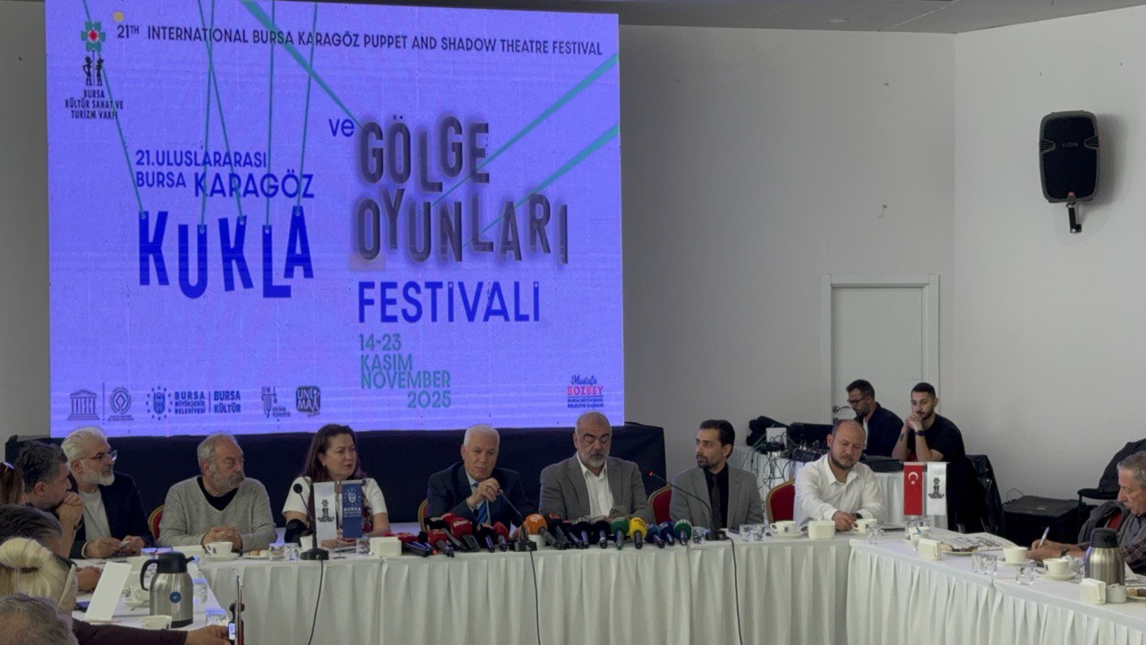 21.Uluslararası Bursa Karagöz Ve Gölge Oyunları Festivali basın duyurusu yapıldı