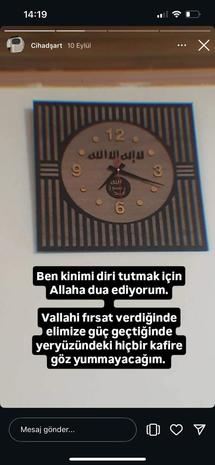 Zafer Umutlu'nun sosyal medya paylaşımı-1