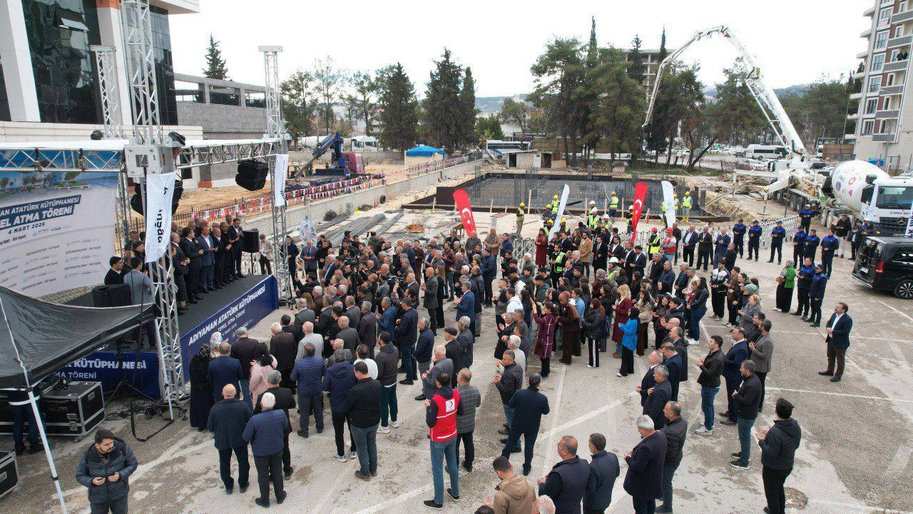 Adıyaman'da 3’Üncü Kütüphanenin Temeli Atıldı