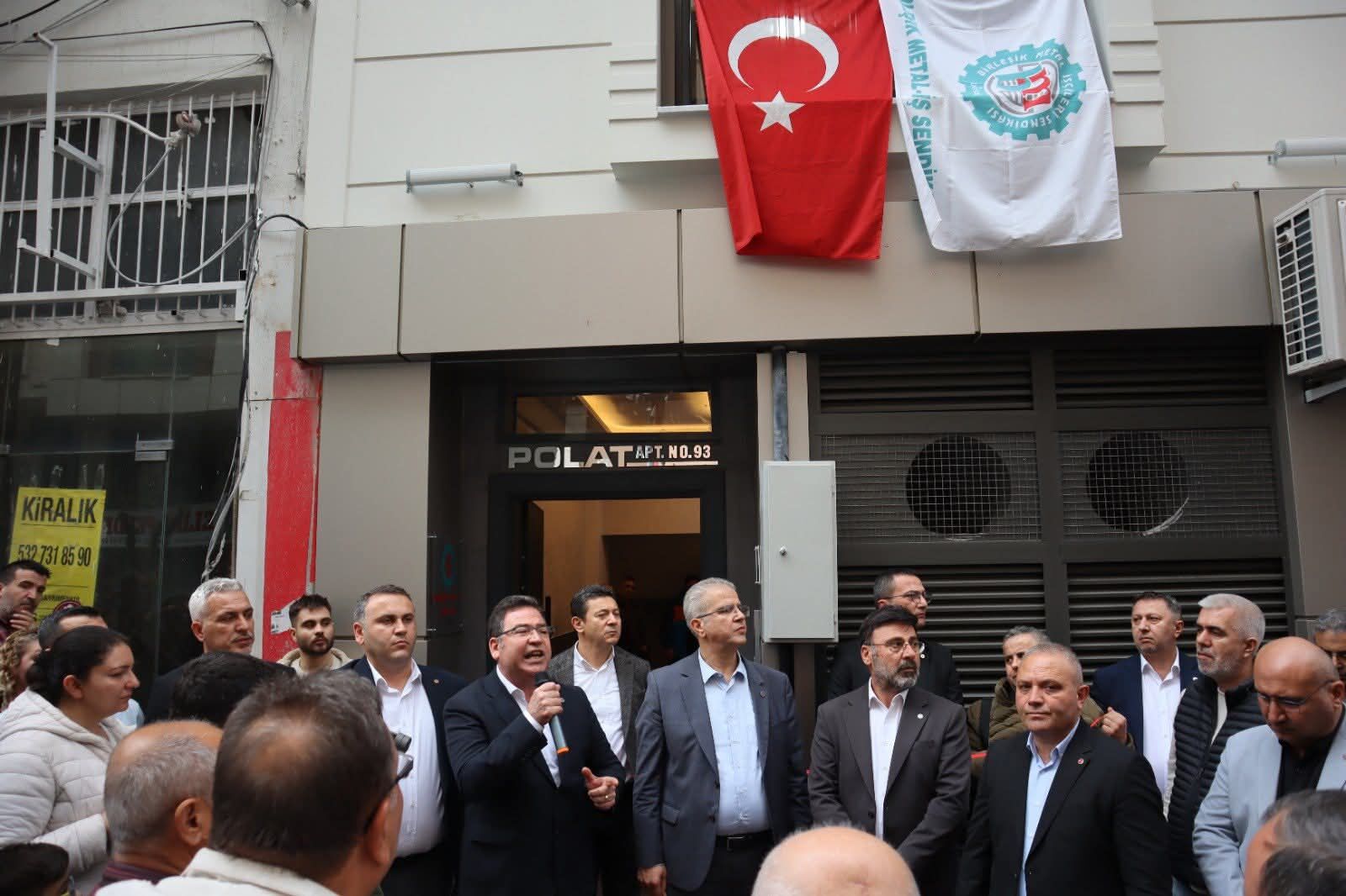 Birleşik Metal İş Sendikası Manisa Şubesi Açıldı